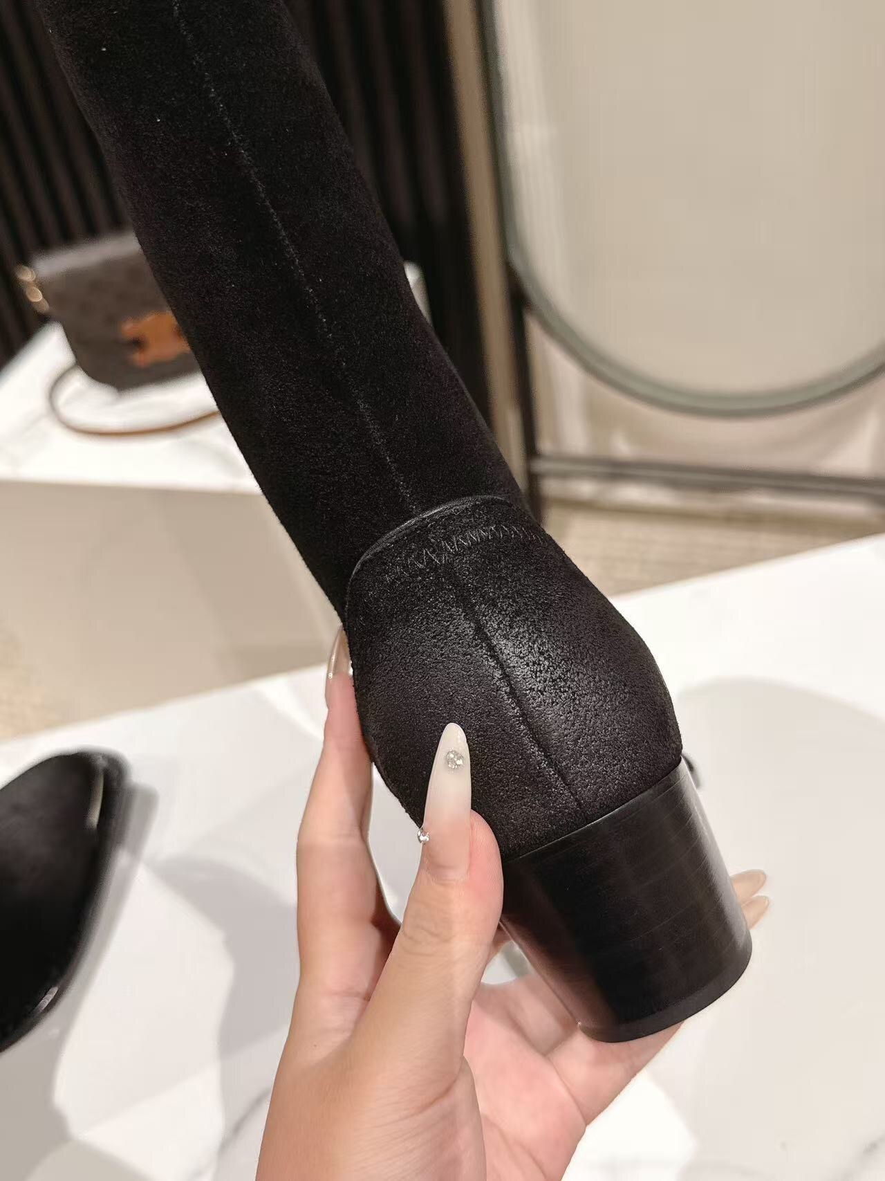 CELINE 2025 SS Fashion Boots with Arch of Triumph Logo - LY00500