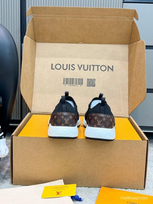 Louis Vuitton Olympia Series Knit Sneakers - AS00291
