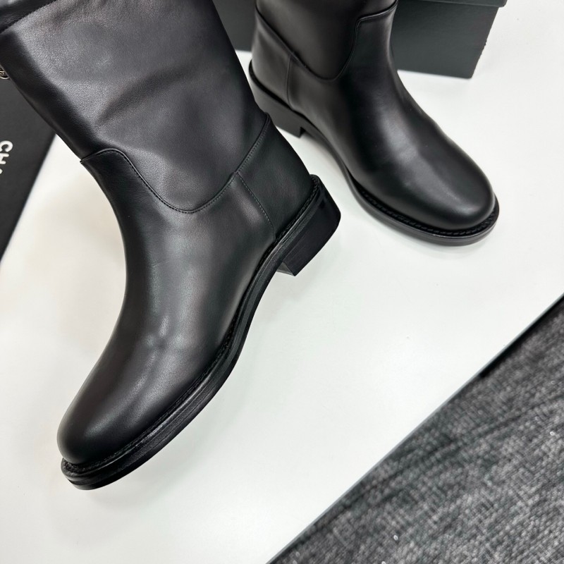Chanel 2025 SS Short Boots Essential Fall Winter Item - LY00420