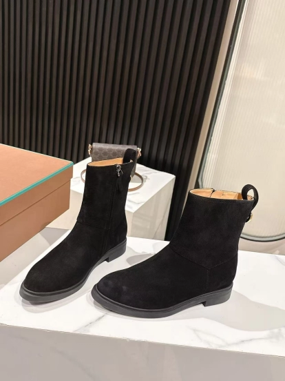 Loro Piana Fall/Winter 2025 Old Money Style Ankle Boots - LY00370/LY00410