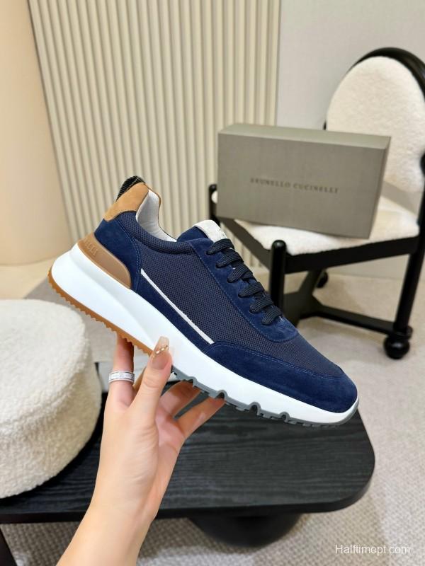 Brunello Cucinelli Casual Sneakers New Material Design - KFY00320