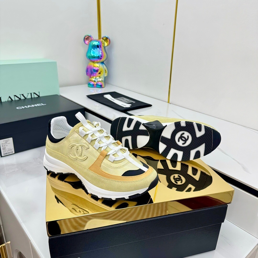 Chanel 2025 SS Chunky Sole Casual Sneakers - LY00310