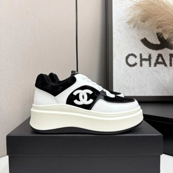 Chanel 2025 SS Panda Casual Sports Shoes - LY00340