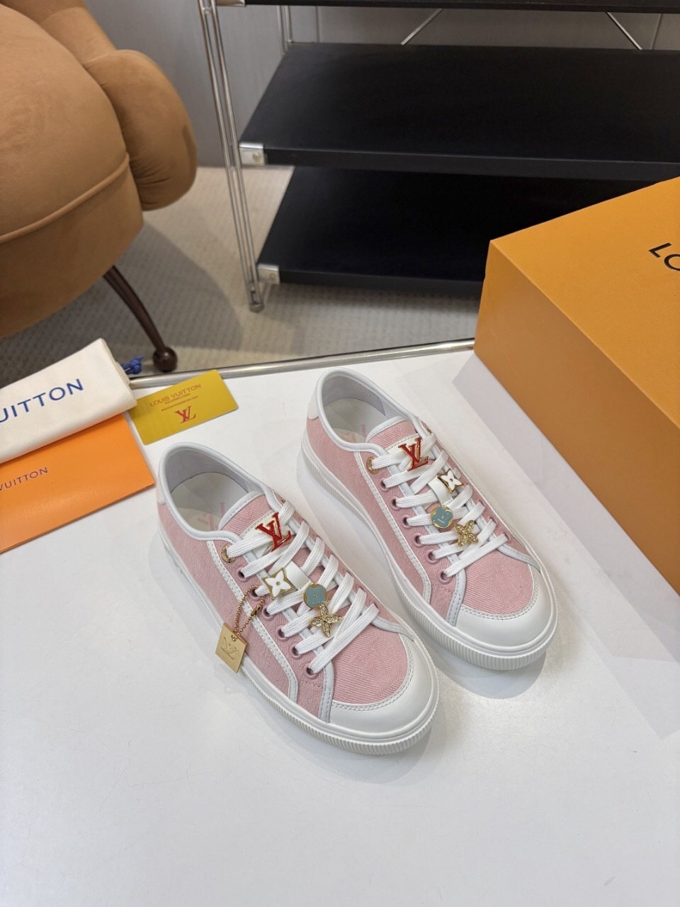 Louis Vuitton Lagoon Series Monogram Denim Sneakers - AS00300
