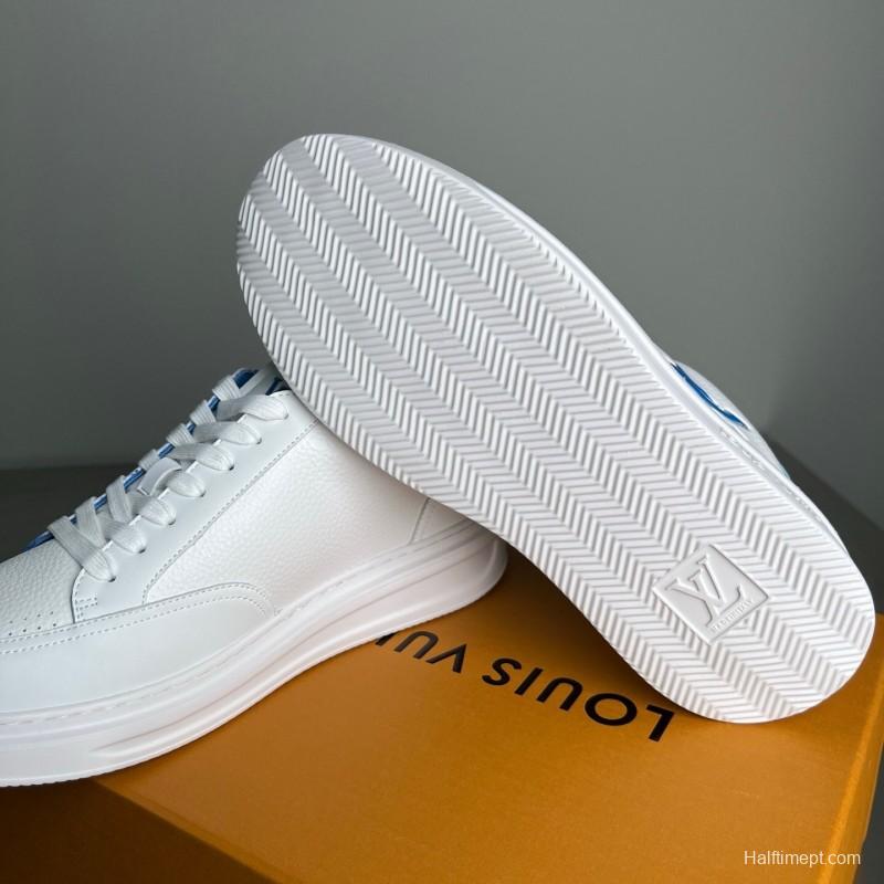 Louis Vuitton Beverly Hills Low-Top Fashion Sneakers Men's Shoes - YC