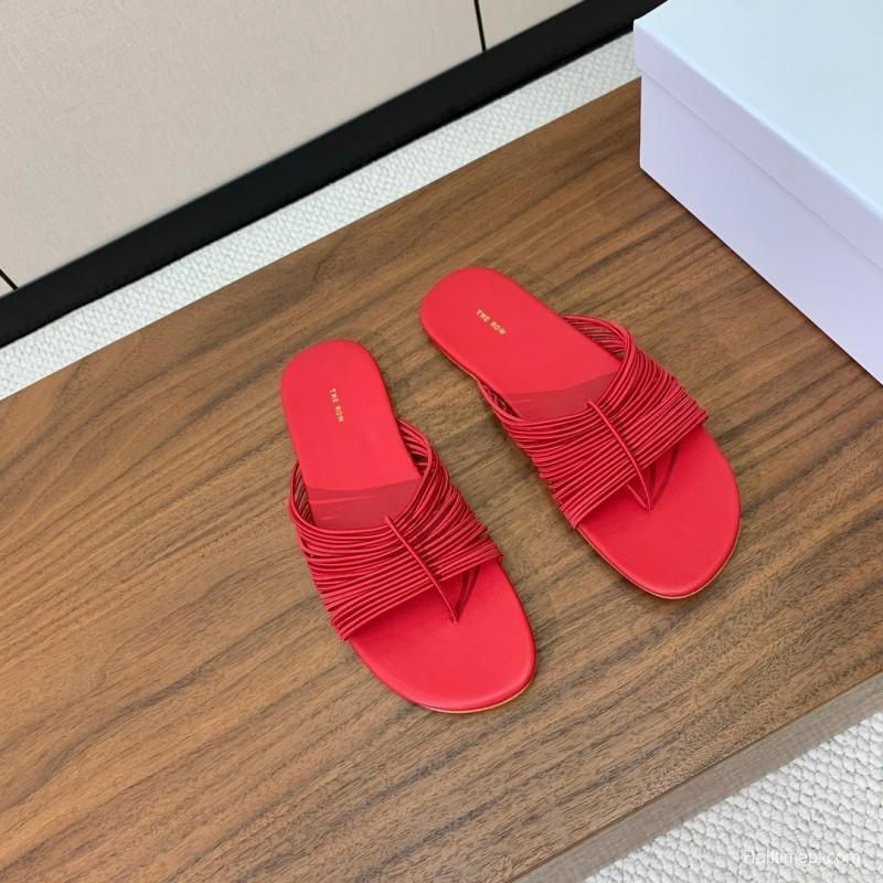 The Row Roman Net Sandals 2025 SS Minimalist Design - KFY00210