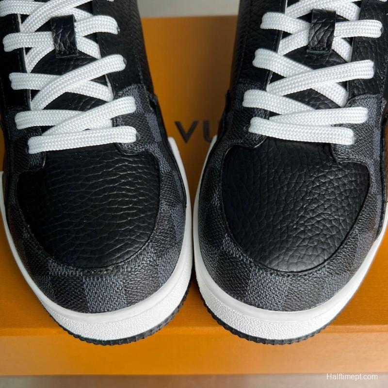 Louis Vuitton 2025 Spring Summer Collection Luxury Replica Sneakers with Italian Calfskin and Signature Logo - YC