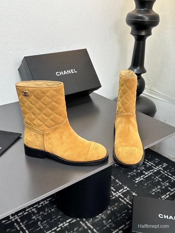Chanel 2025 SS Short Boots Essential Fall Winter Item - LY00420