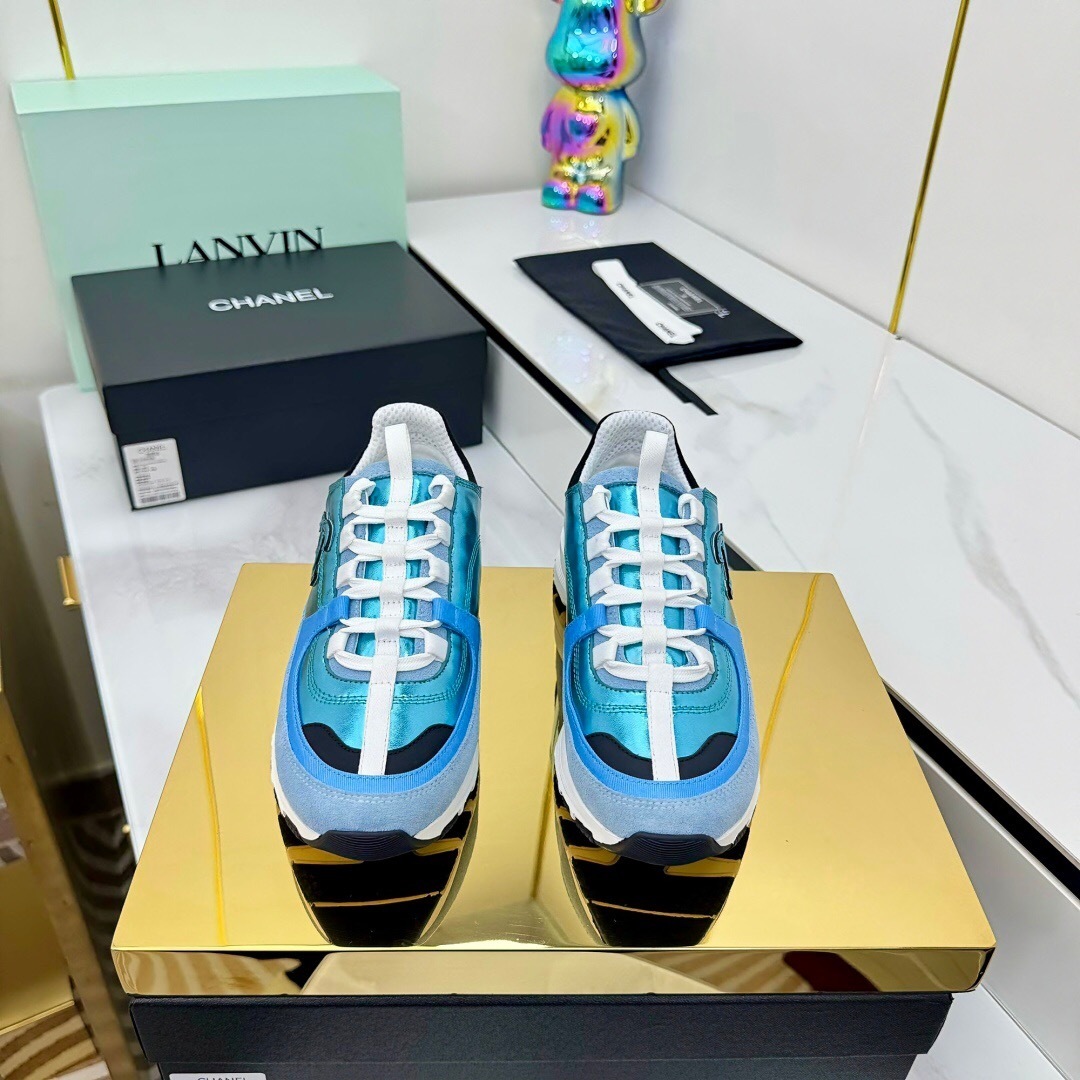 Chanel 2025 SS Chunky Sole Casual Sneakers - LY00310