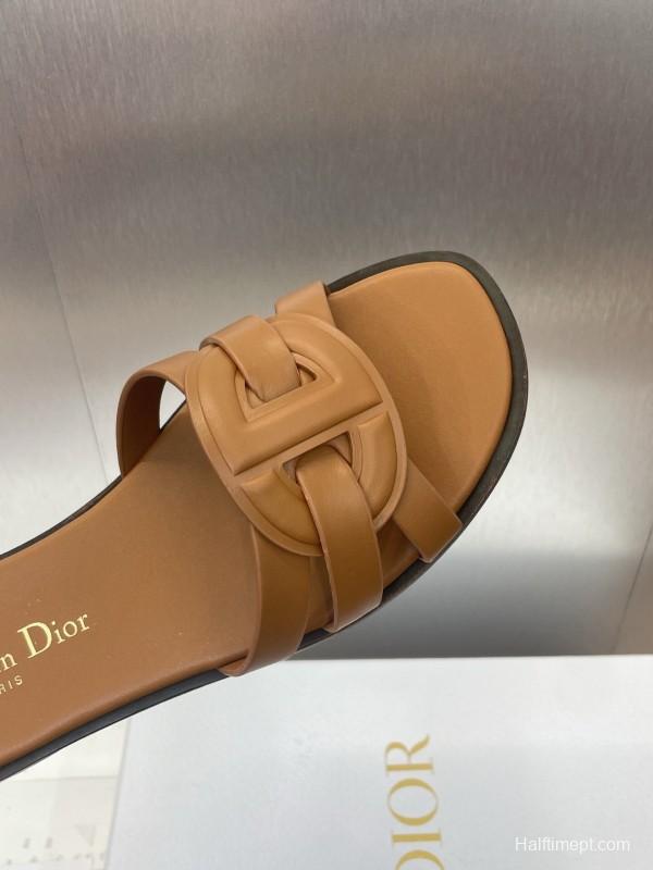 Dior D-Club Jelly Color Hollow Layered Cross Strap Women Sandals - KFY00280