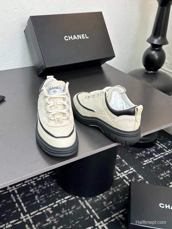 Chanel 2025 SS Milan Runway Chunky Sole Sneakers - LY00320