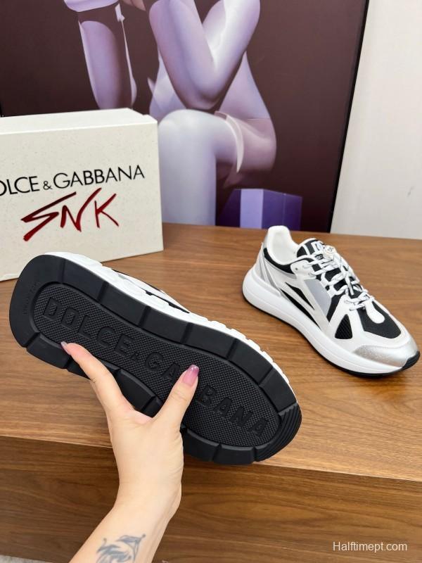 Dolce & Gabbana 2025 SS Casual Shoes with Exaggerated Fashion Style - AS00320