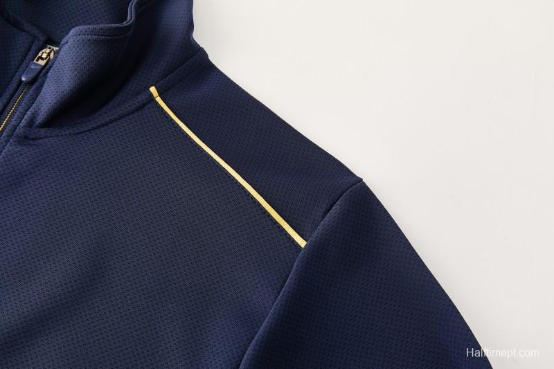 2026 NIKE Navy Full Zipper Jacket + Long Pants