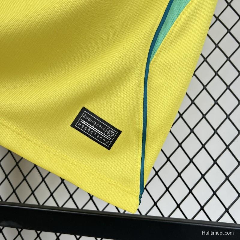 2026 Mens Brazil World Cup Home Jersey