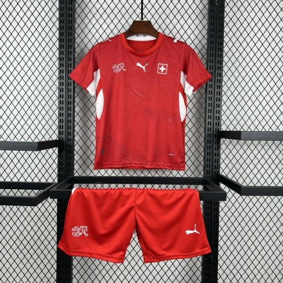 2026 Kids Switzerland World Cup Home Kit
