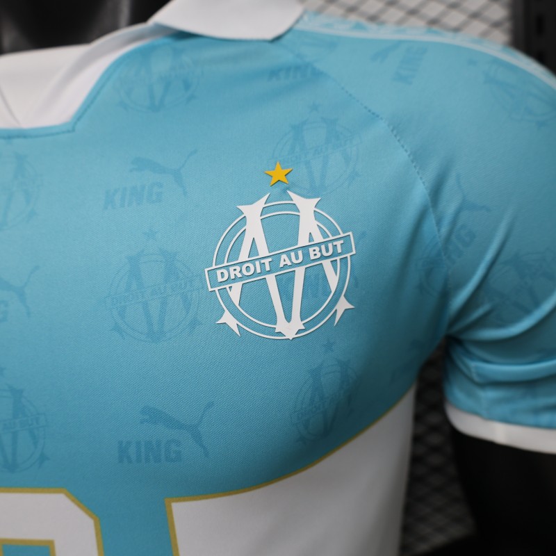 Player Version 26/27 Marseille Away Light Blue Jersey