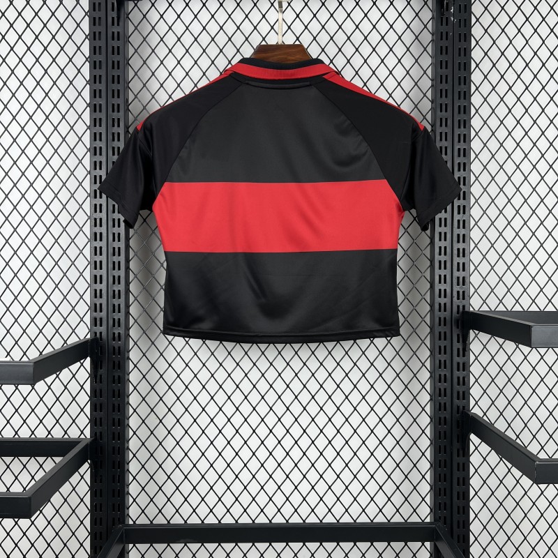 2026/27 Womens Flamengo Crop Top Home Jersey