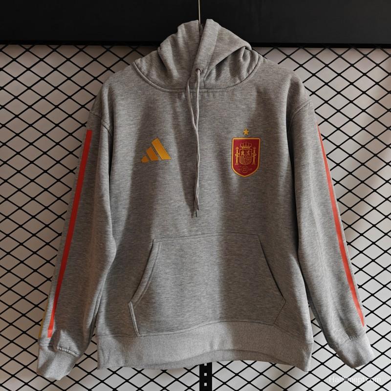 Player Version 2026  Spain Home   Fleece Hoodie 9 Colors