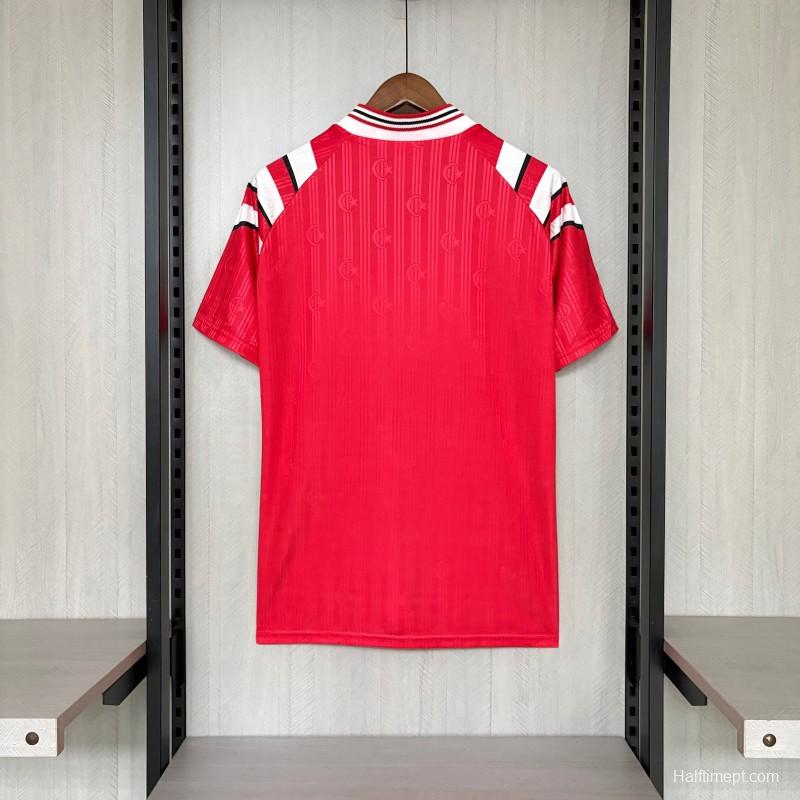 1996 Retro Türkiye Home Jersey