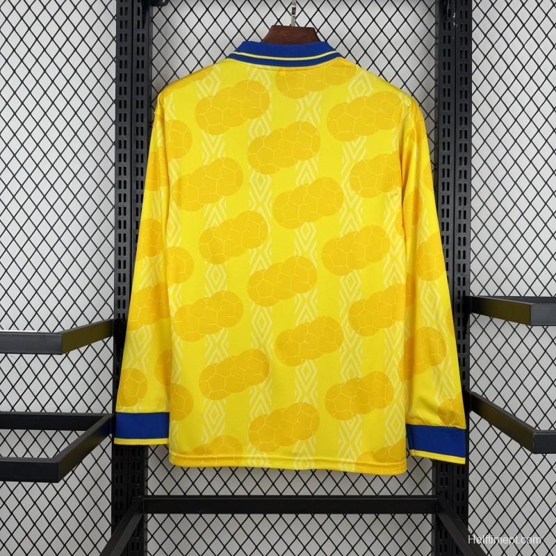1994 Retro Colombia Home Long Sleeve Jersey