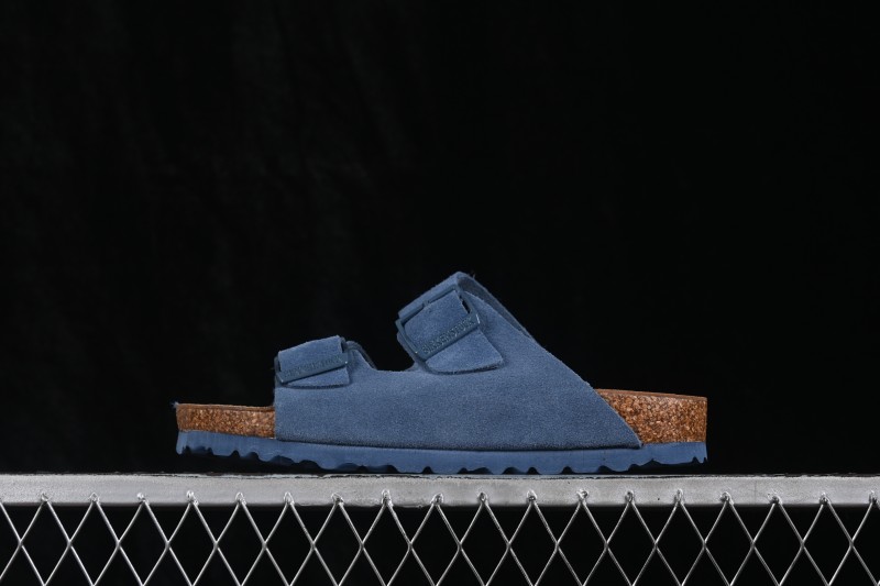 Birkenstock Sheepskin Lined Suede Sandals with Soft Footbed - 0560771