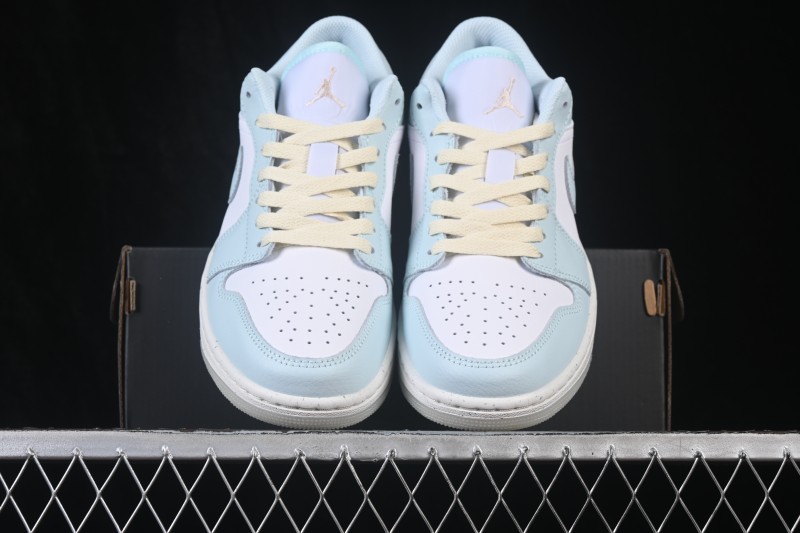 Nike Air Jordan 1 Low Retro Basketball Shoes with Classic Blue-White Colorway and Vintage Culture Design - HJ5999-400