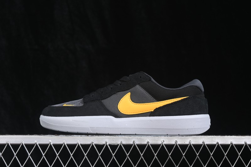 Nike SB Force 58 Retro Skateboarding Shoes with Durable Suede Construction - DV5477-009