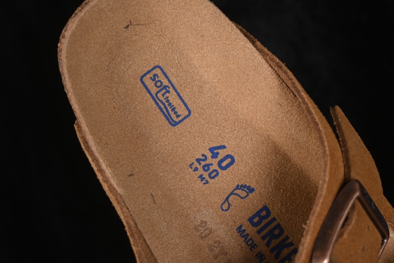 Birkenstock Arizona Soft Footbed Sandals with Sheepskin Lining and Cork-Latex Sole - 1009526