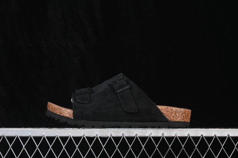 Birkenstock Suede Shearling-Lined Sandals - 1009532