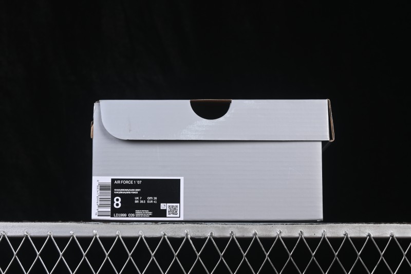 Nike Air Force 1 '07 Low Retro Casual Sneakers with Full-Length Air Cushion - LD1999-026