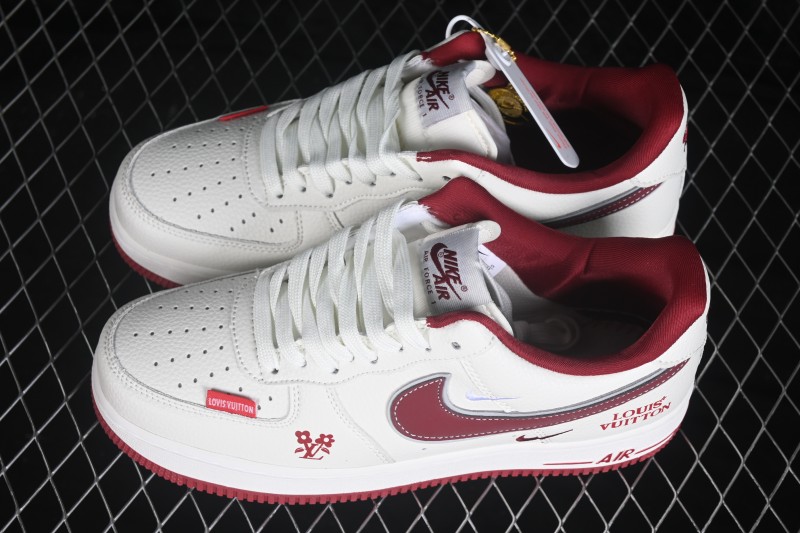 Nike Air Force 1 '07 Low Basketball Shoes with Full-Length Air Cushion - WY0655-103