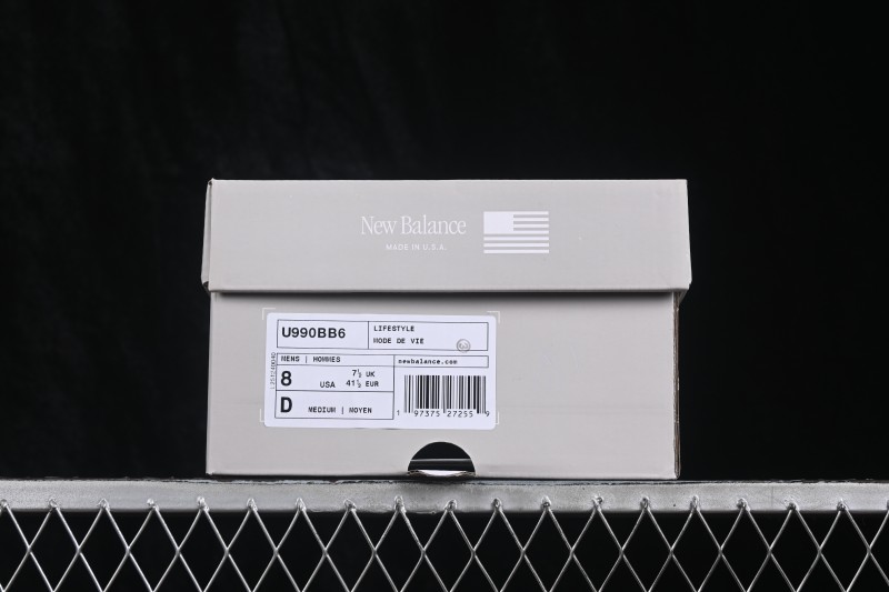 New Balance M990 Series Premium American-Made Retro Running Shoes - M990BB6