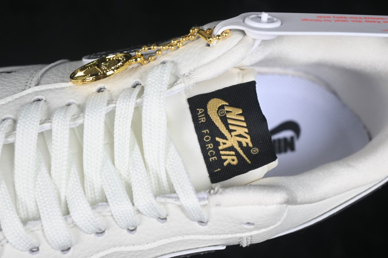 Nike Air Force 1 '07 Low Collaboration Basketball Sneaker with Full-Length Air Cushion - WY0655-104