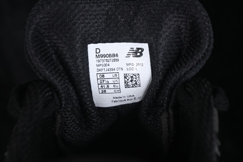 New Balance M990 Series Premium American-Made Retro Running Shoes - M990BB6