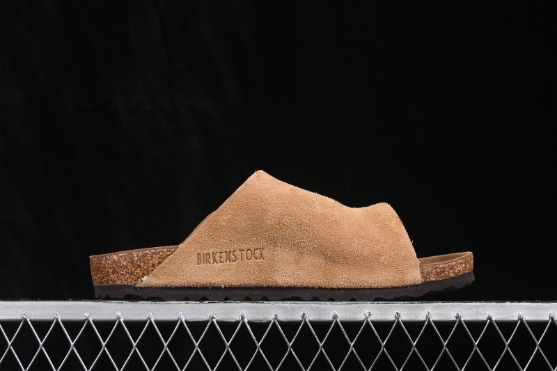 Birkenstock Classic Sheepskin-Lined Slide Sandals with Soft Footbed - 1009532