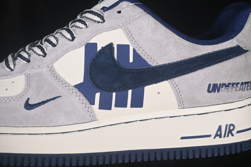 Nike Air Force 1 '07 Low Canvas Casual Skateboarding Shoes with Full-Length Air Cushion - FV3694-113
