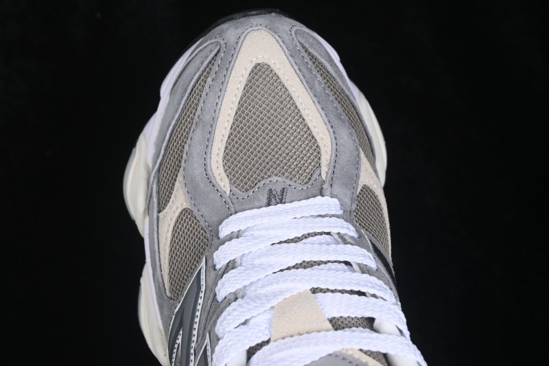 New Balance Retro Casual Running Sneakers with Suede and Mesh Upper and ABZORB Cushioning - U9060LBA