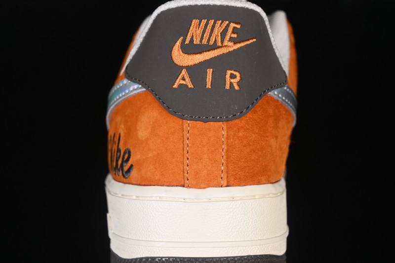 Nike Air Force 1 '07 Low Casual Sneakers with Laser Accents and Cushioned Sole - NH0601-530