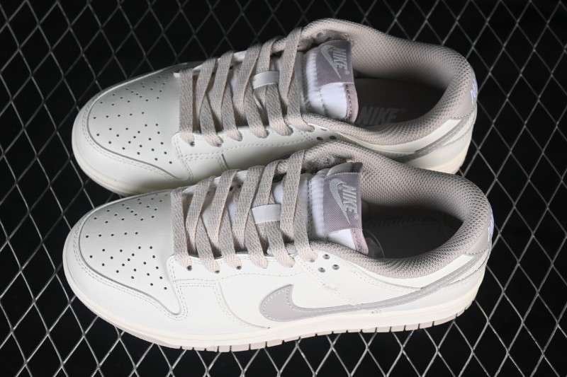 Nike SB Dunk Low Retro Skateboarding Shoes with Mist Purple Suede Upper - HF5441-007