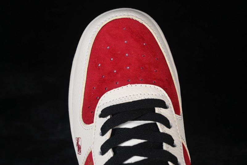 Nike Air Force 1 '07 Low Chinese New Year Limited Edition White Black Red Low-Top Casual Skateboarding Shoes - DN1688-822
