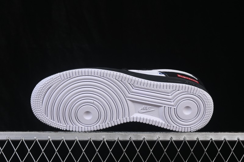 Nike Air Force 1 '07 Low Basketball Shoes with Clean Contrast Design and Full-Length Air Cushioning - KJ1688-027