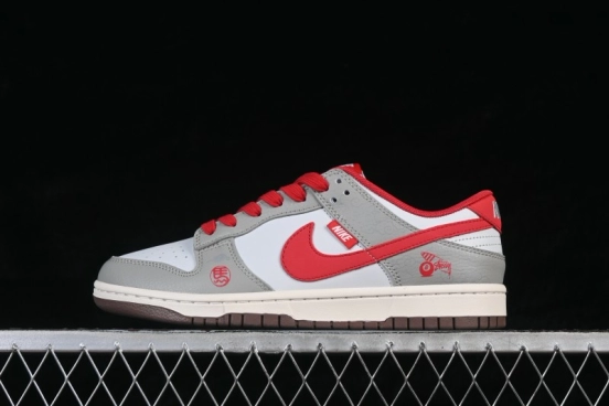 Nike SB Dunk Low Year of the Horse Premium Custom Low-Top Skateboarding Shoes - QW5288-109