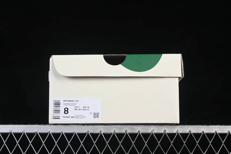 Nike Air Force 1 '07 Low Chinese New Year Year of the Horse Edition Brown and Gold Accents Low-Top Casual Sneakers - FQ7637-001