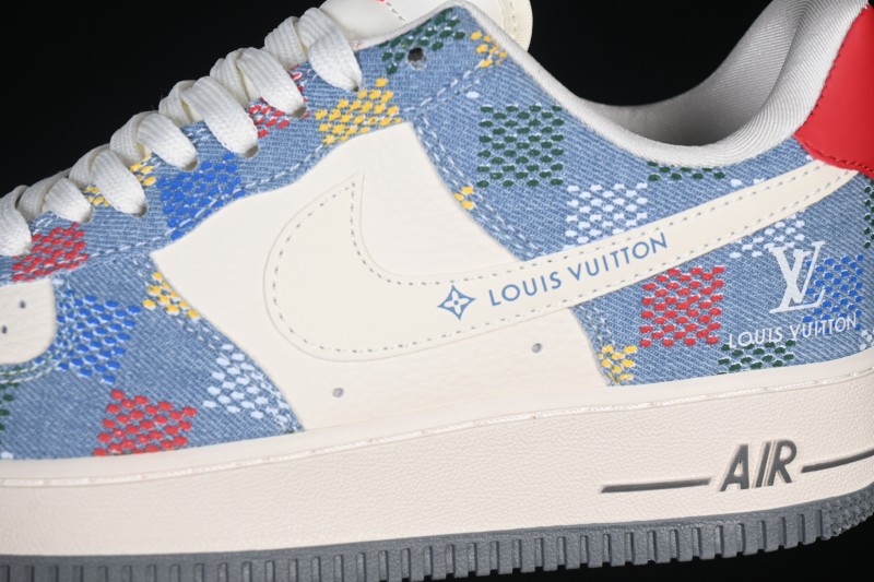 Nike Air Force 1 '07 Low Denim Vintage Casual Sneakers - DN1688-813