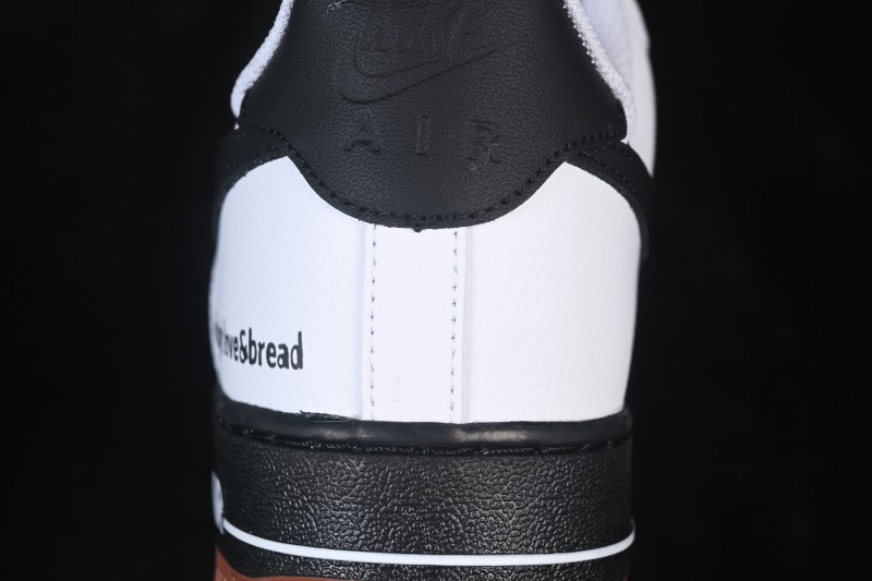 Nike Air Force 1 '07 Low Anime Style Classic Black and White Contrast Casual Sneakers - ZH0316-161