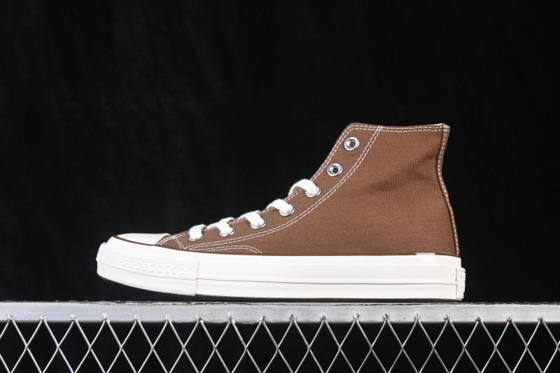 Carhartt Wip x Converse Chuck 70 High Canvas Sneakers with Classic Rubber Sole - 169220C