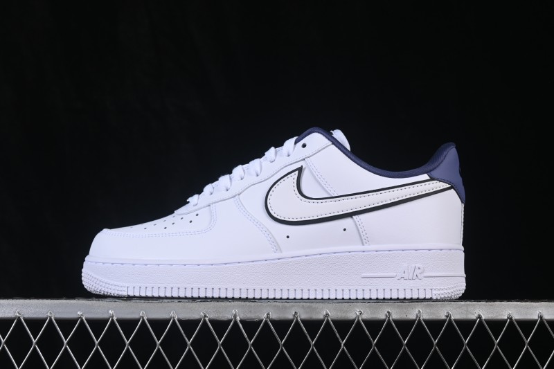 Nike Air Force 1 '07 Low Court Lifestyle Sneakers with Full-Length Air Cushion - IO4226-102