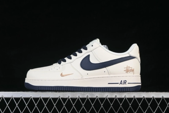 Nike Air Force 1 '07 Low Stussy Collaboration Casual Skateboarding Shoes - XX3168-225