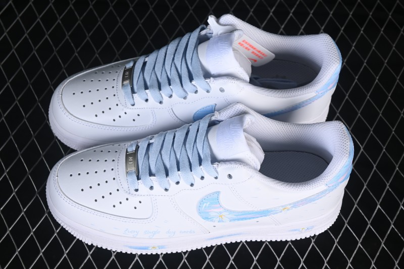 Nike Air Force 1 '07 Low Anime Theme Sneakers with Custom 3D Printed Details - ZH0316-129