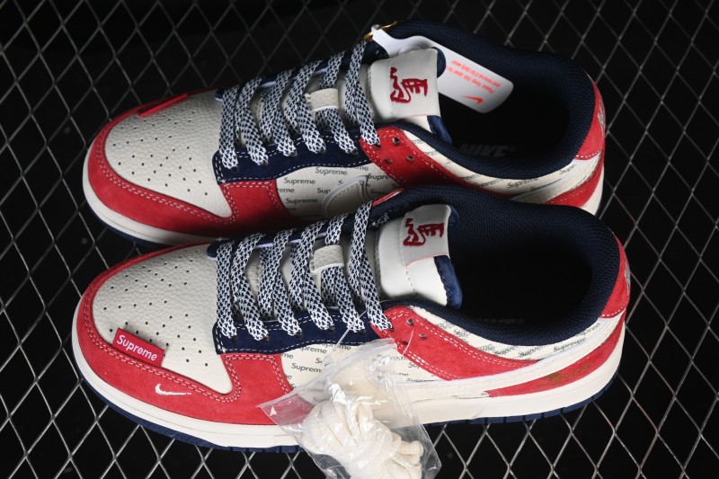 Nike SB Dunk Low Year of the Horse Limited Edition Skateboarding Shoes with Premium Leather Upper - DN3168-026